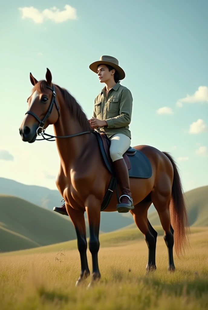 tv ridinga horse