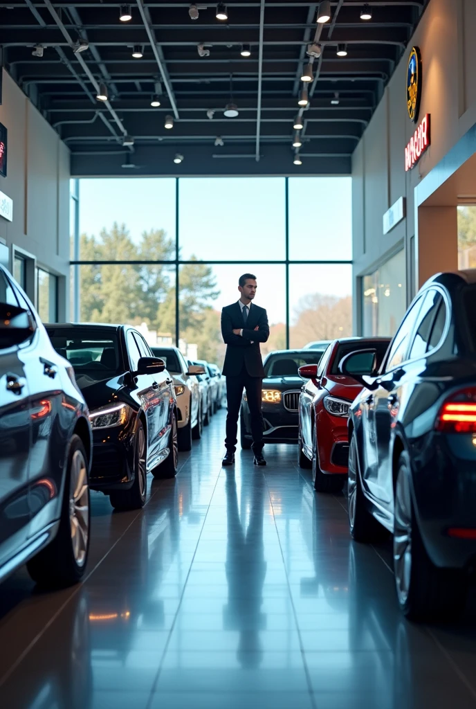 Design for a car sales agency