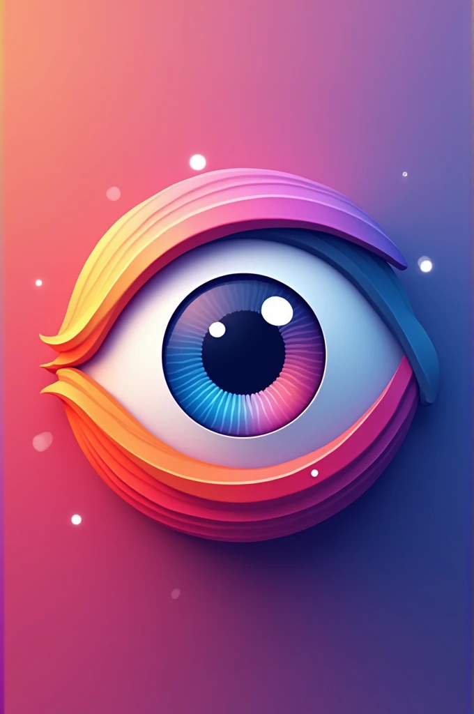 make the logo eye-catching with a vibrant color. This app is about sharing interests, images and to communicate with others and getting a necessary information
