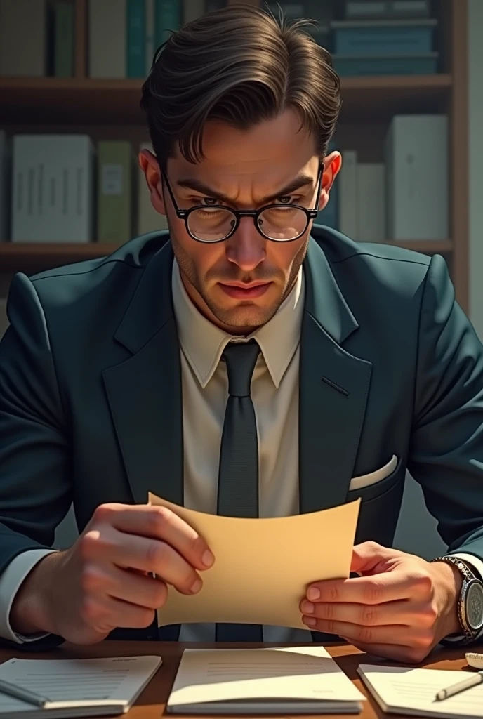A man using Envelope