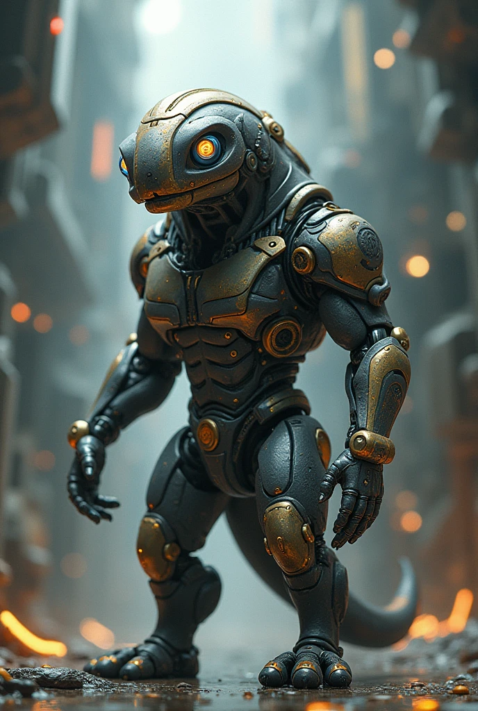 A monster with 1.76 tall, with a serious personality but at the same time very friendly with everyone, has technological powers that are capable of creating anything he knows or imagines in his mind. And who uses slang and always makes jokes