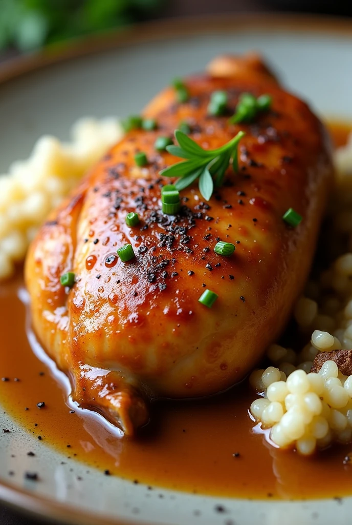 Chicken gravy dish for YouTube