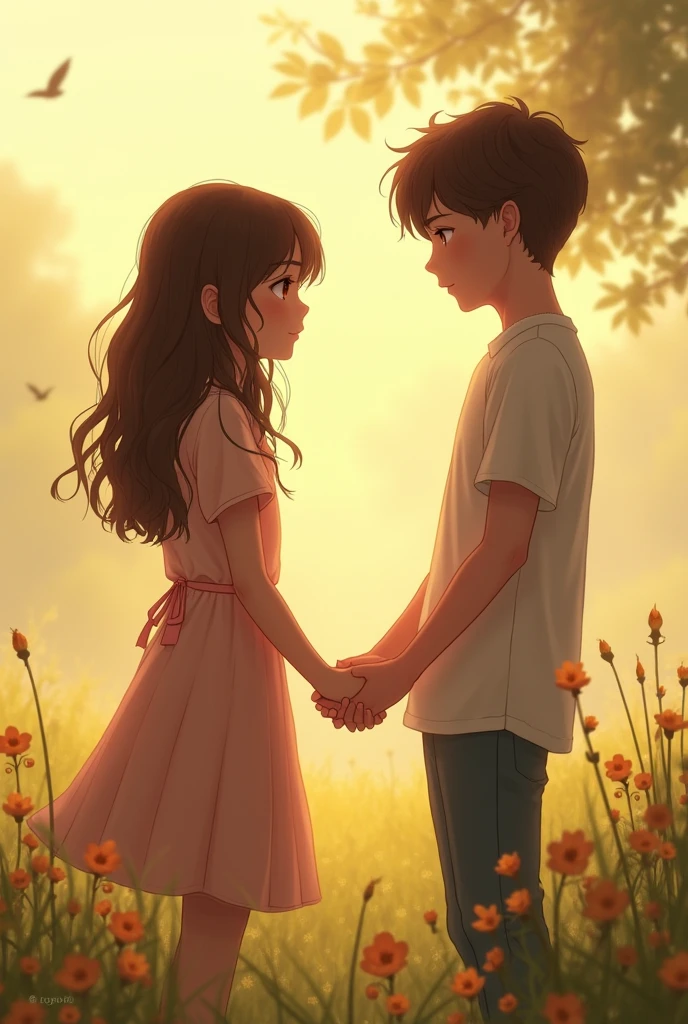 make a girl hold hands with a 16 year old boy