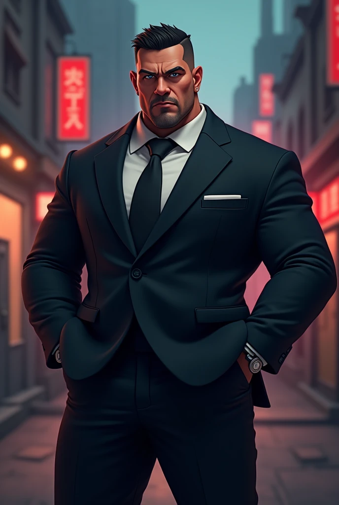 Gangster black animated NFT 