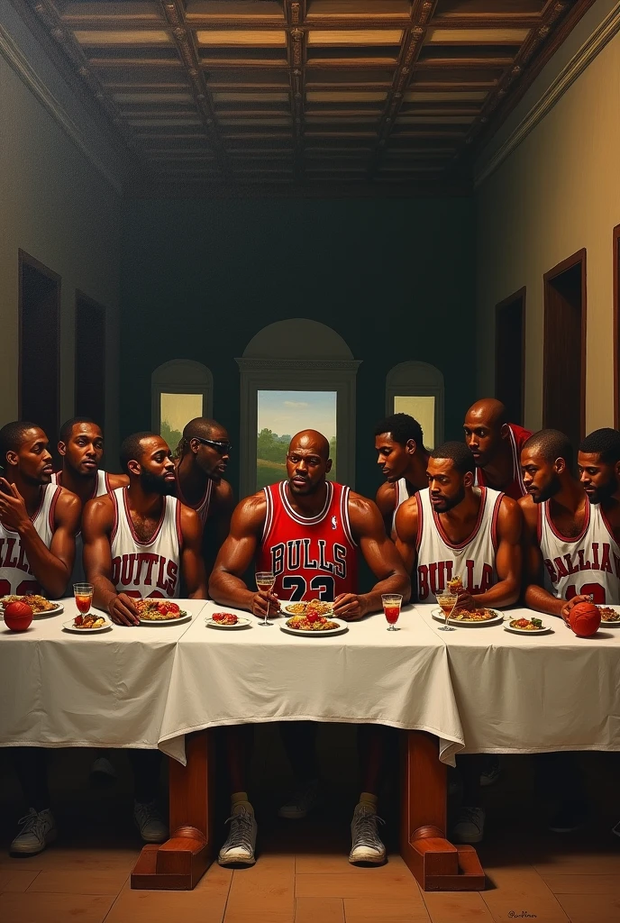 Michael Jordan at the Last Supper