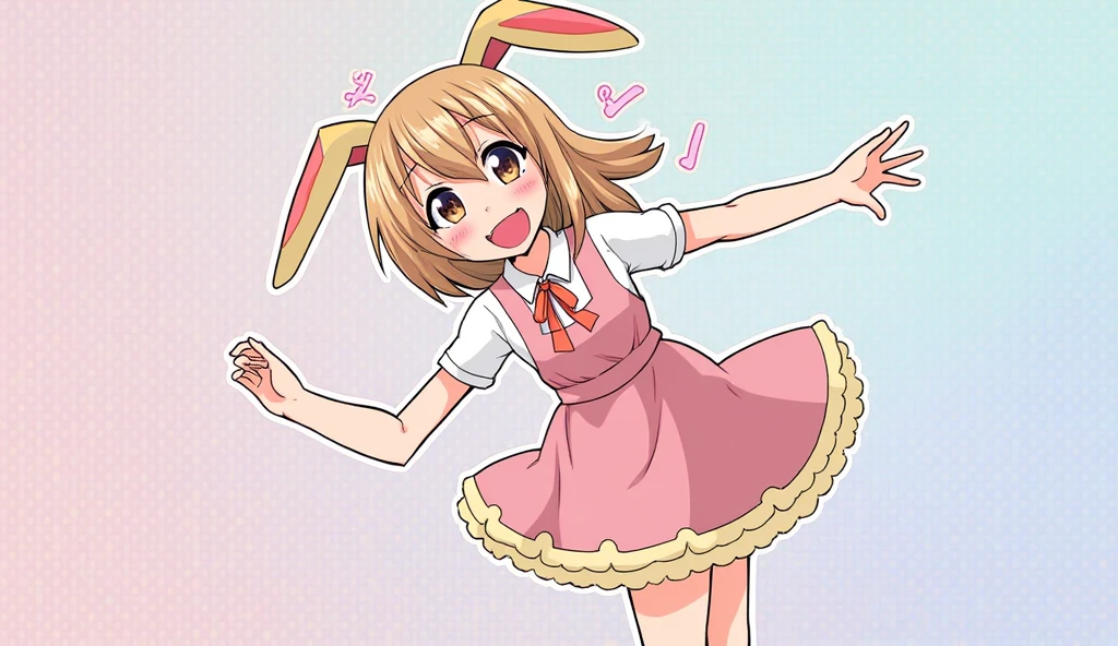 Anime Style、Chii rabbit、neon