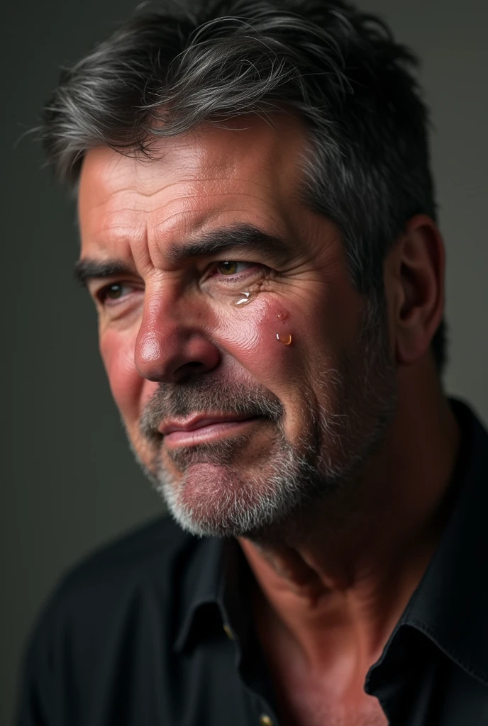 Simon Cowell crying