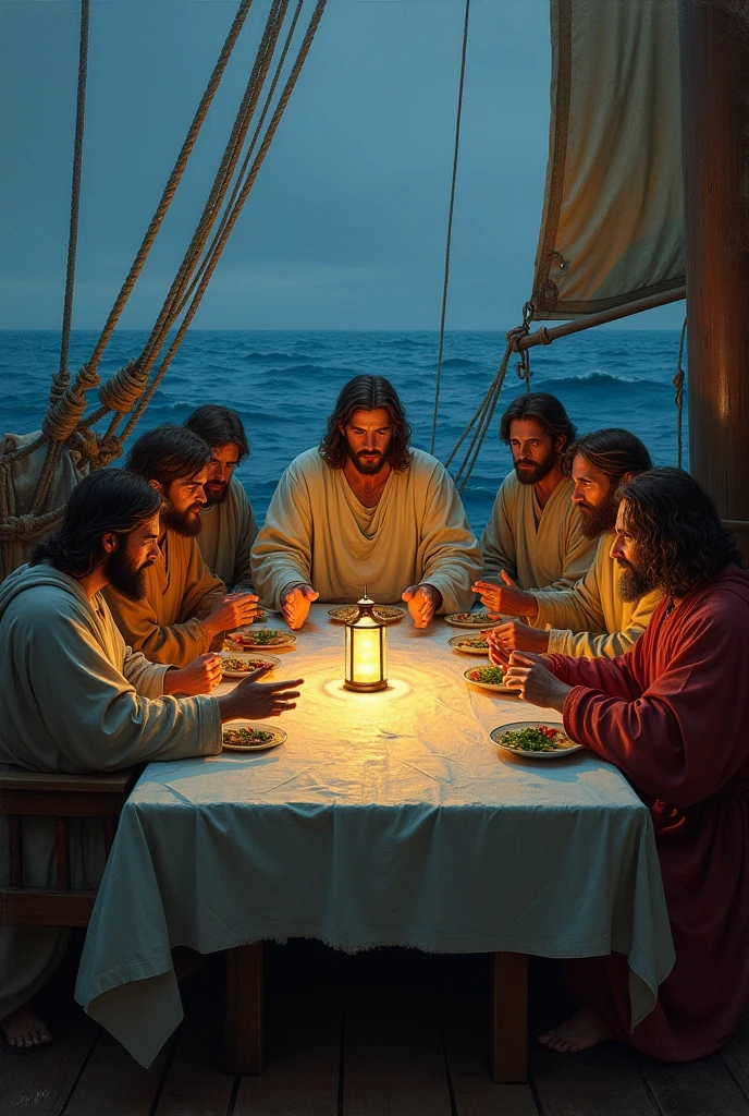 The Last Supper at Sea