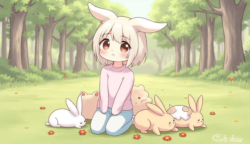 Chii rabbit、neon、LOFI、Chill