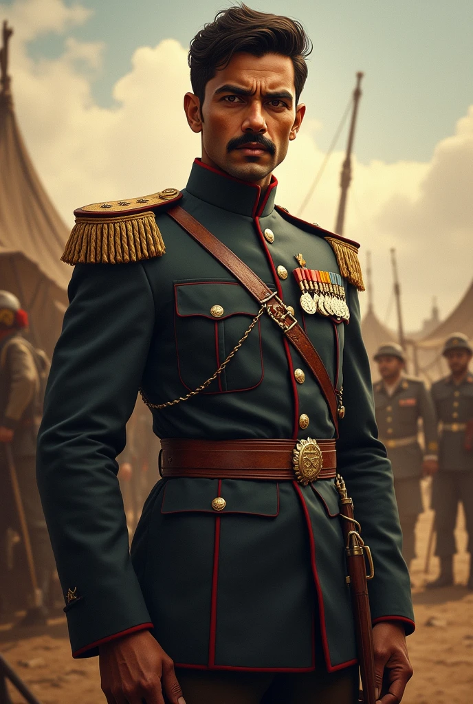Mangal pandey with duty dress