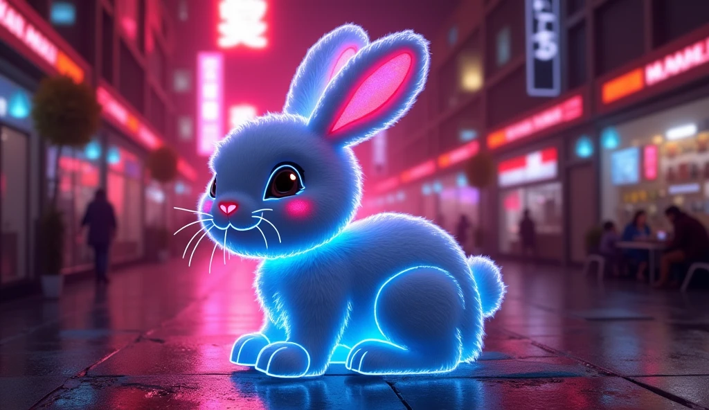 Neon rabbit、
