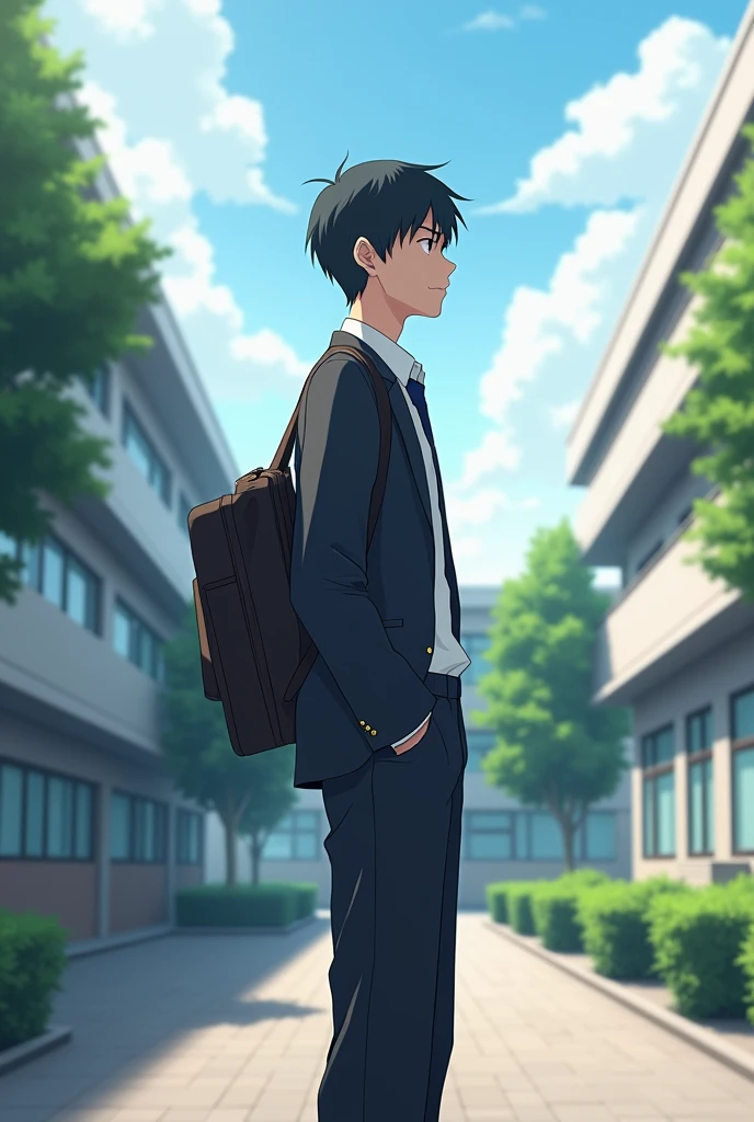 Japanese male high school student profile