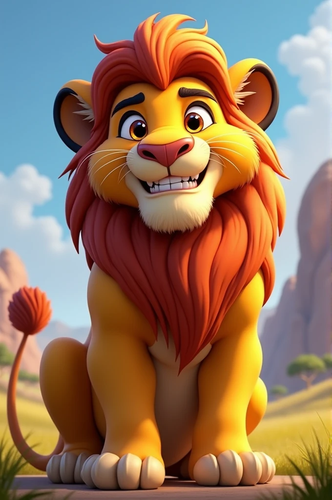 Smiling Lion