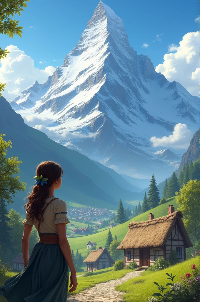In a small village at the foot of a great mountain, a young woman named Maya dreamed of reaching the peak.