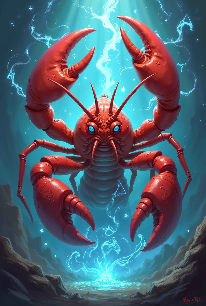 A lobster that does magic