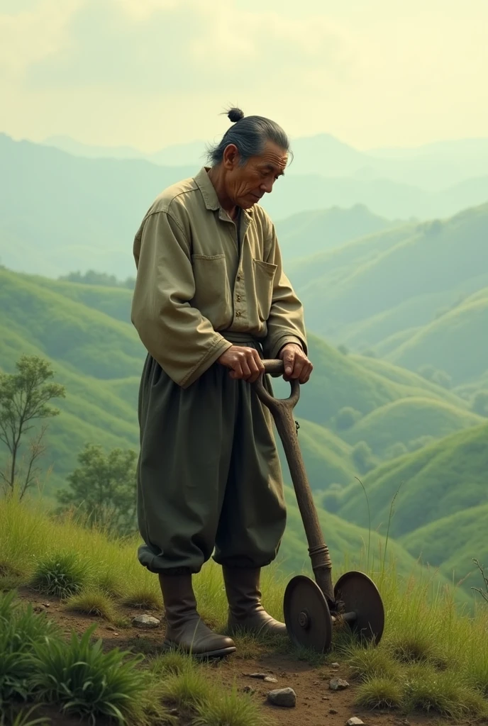 For years, nothing happened. Frustrated, chinese farmer considered giving up
