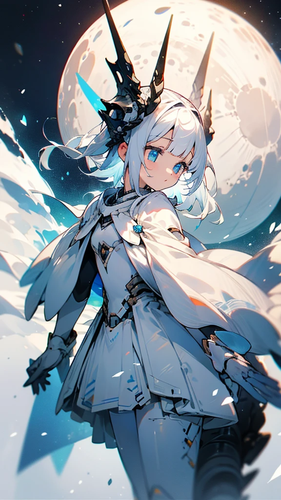 White dress、Lunar Surface