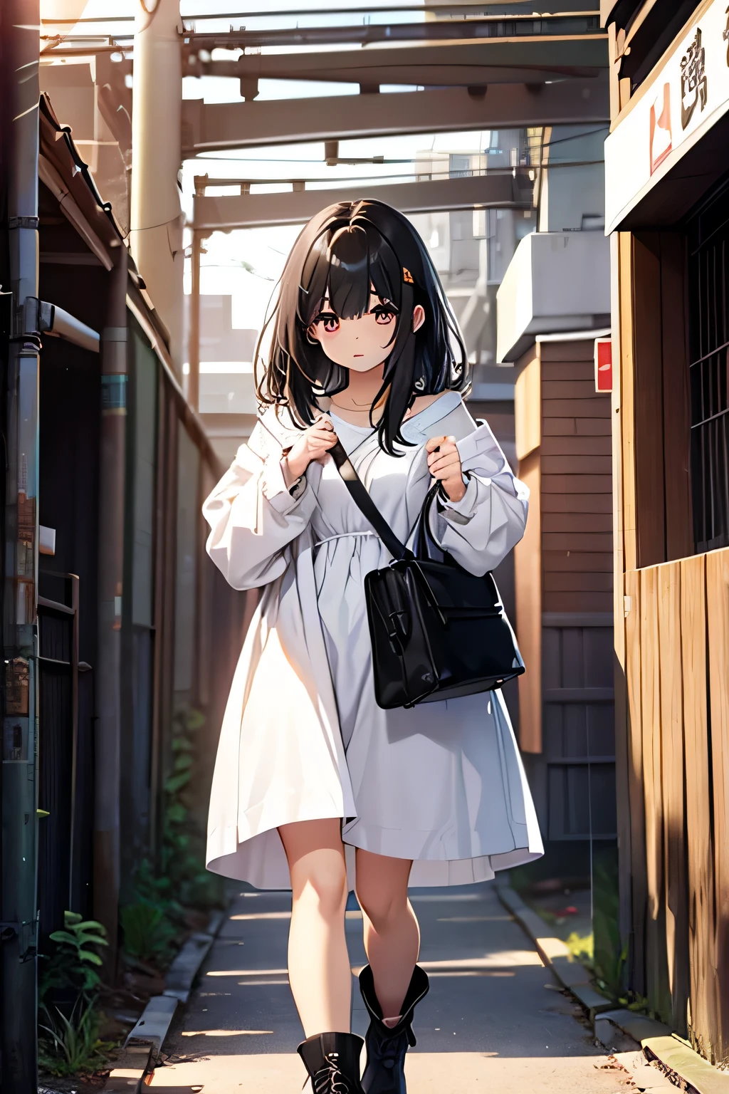 whole body、Black Hair、、Head to Toe、