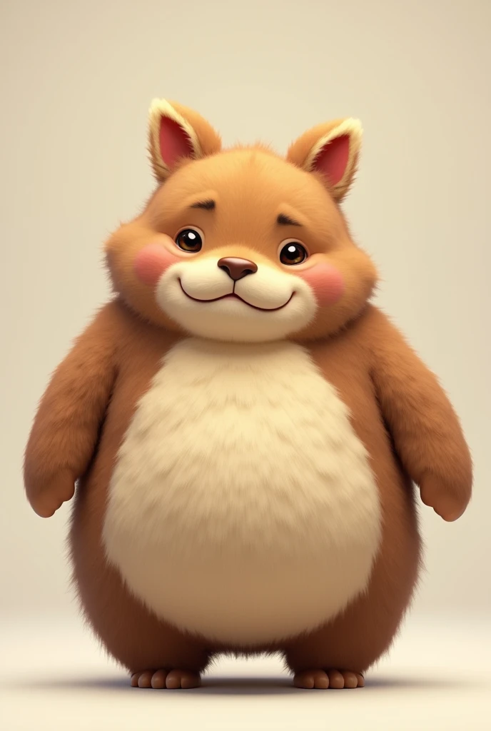 Furry big belly