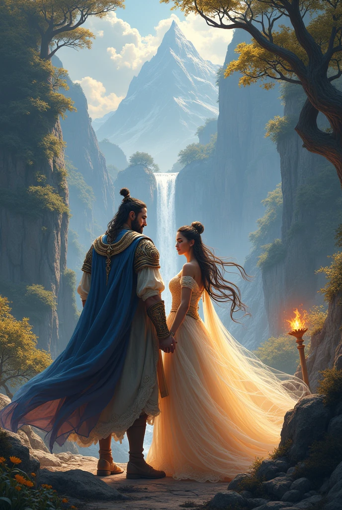 And so ends the story of the brave prince and the courageous princess., that teach us that, with courage and friendship, we can overcome any challenge!