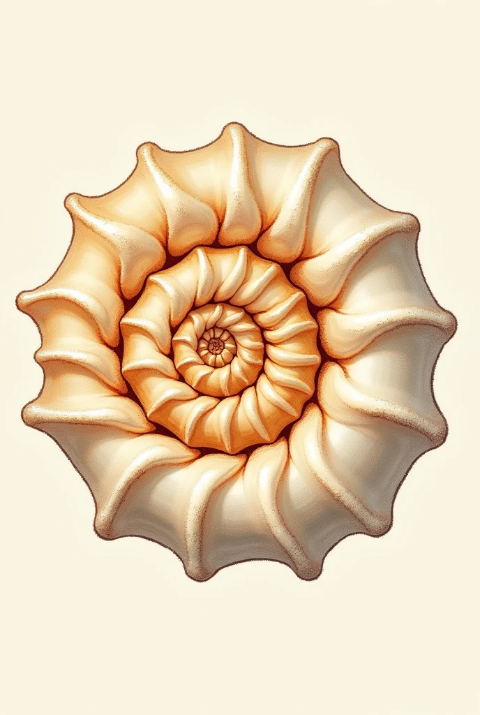  create an easy to draw artwork showcasing the Golden Spiral.  YOU CAN MAKE INSPIRED BY SHELL that the grade5 students can draw