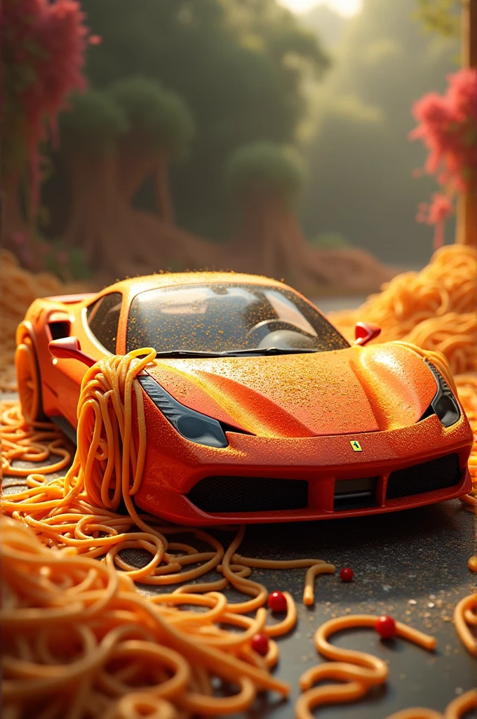 Ferrari als Spagetti 