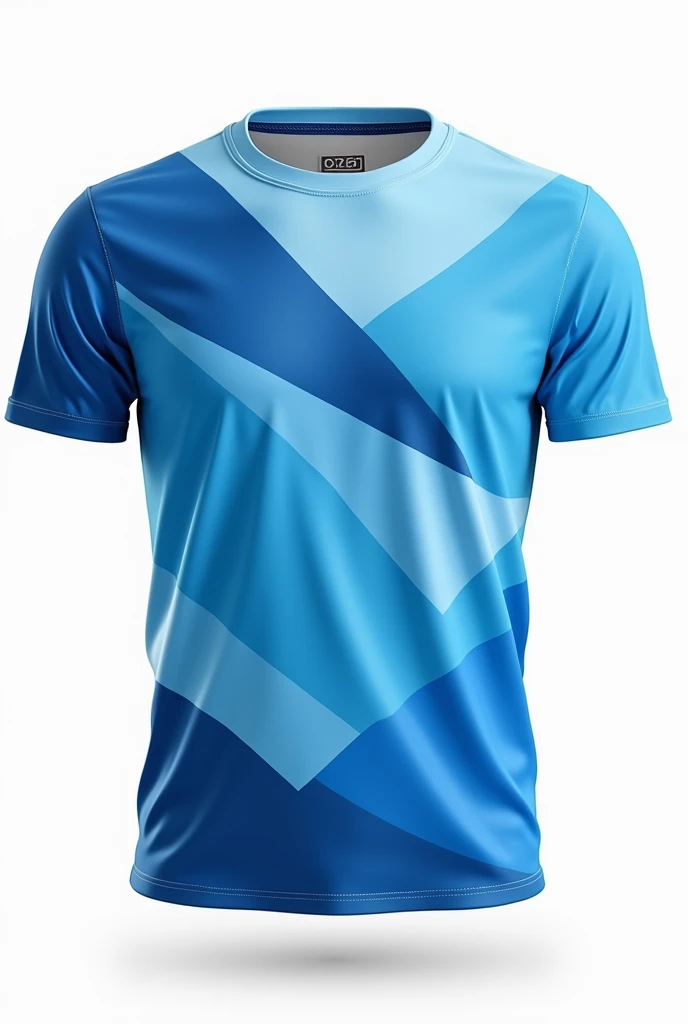 A back tshirt combination of color blue and white for layout