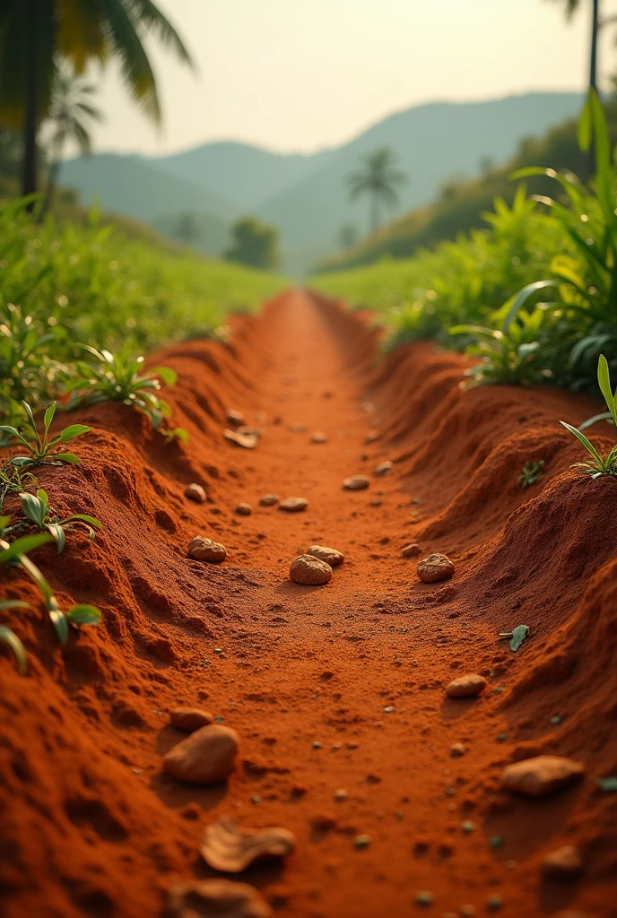 Creat a image of ground in india