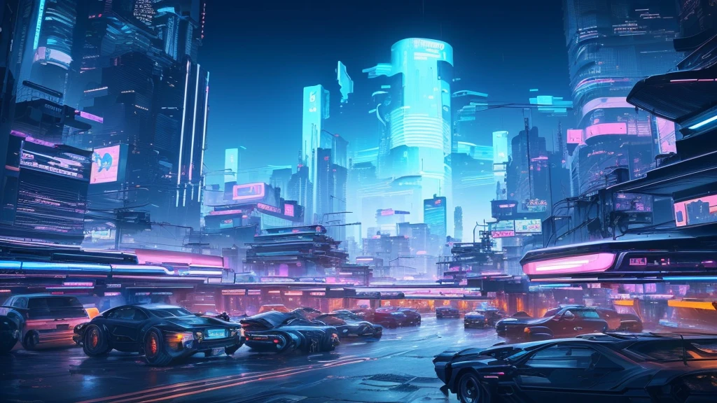 Future city with futuristic cars and neon lights at night, Cyberpunk dream world, Cyberpunk atmospheres, in a futuristic Cyberpunk City, cyberpunk in a Cyberpunk City, Ultra Future City, Cyberpunk atmosphere, Beautiful city of the future, in Cyberpunk City, Cyberpunk aesthetics, Cyberpunk atmosphere, Cyberpunk City, Cyberpunk aesthetic, futuristic Cyberpunk City, hyper realistic Cyberpunk City, beautiful Cyberpunk City