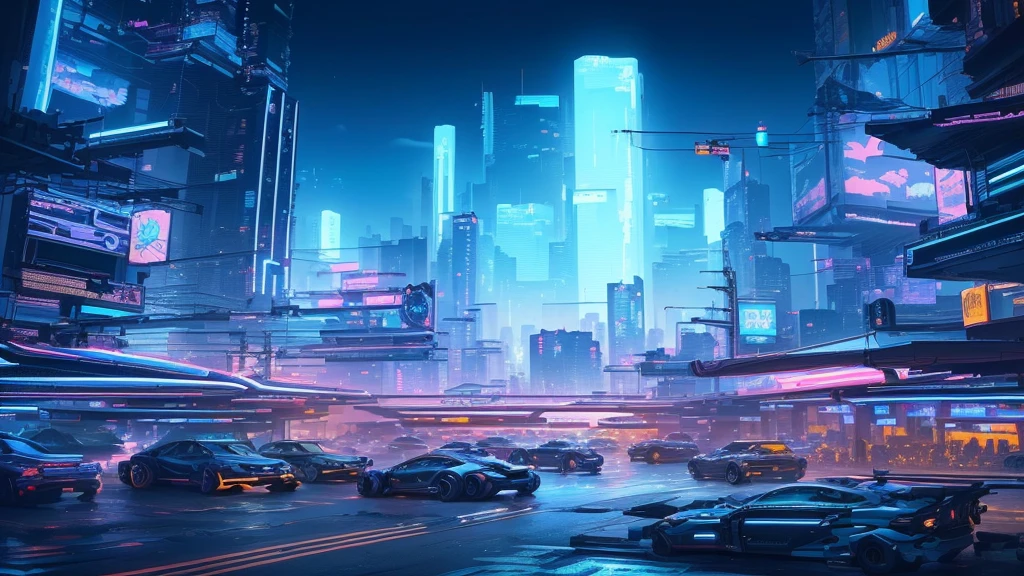 Future city with futuristic cars and neon lights at night, Cyberpunk dream world, Cyberpunk atmospheres, in a futuristic Cyberpunk City, cyberpunk in a Cyberpunk City, Ultra Future City, Cyberpunk atmosphere, Beautiful city of the future, in Cyberpunk City, Cyberpunk aesthetics, Cyberpunk atmosphere, Cyberpunk City, Cyberpunk aesthetic, futuristic Cyberpunk City, hyper realistic Cyberpunk City, beautiful Cyberpunk City
