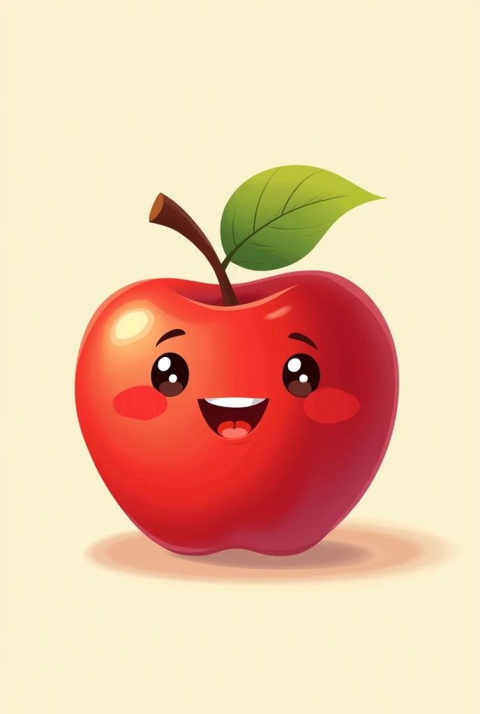 Cartoon apple
