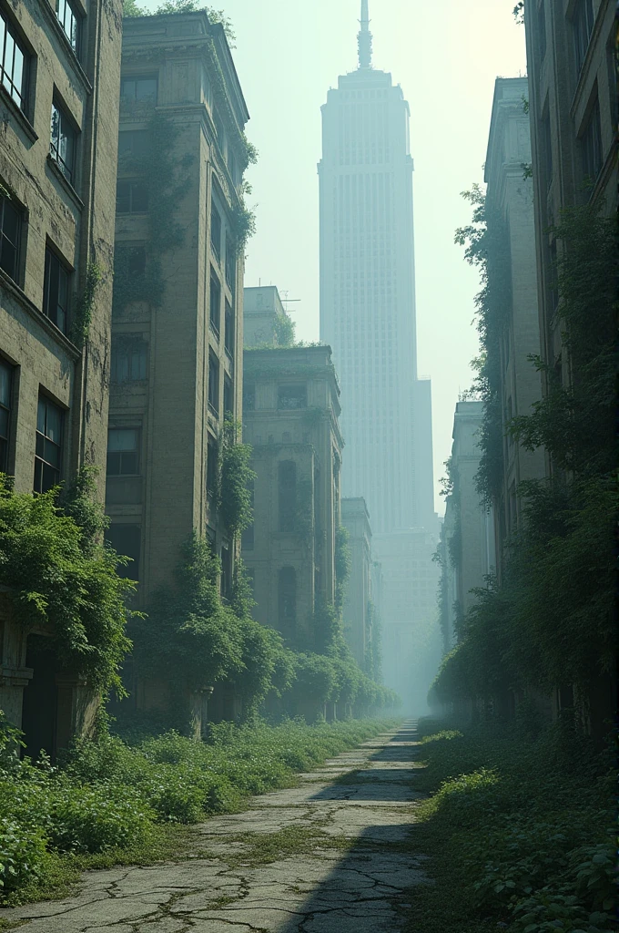 8k abandoned city
