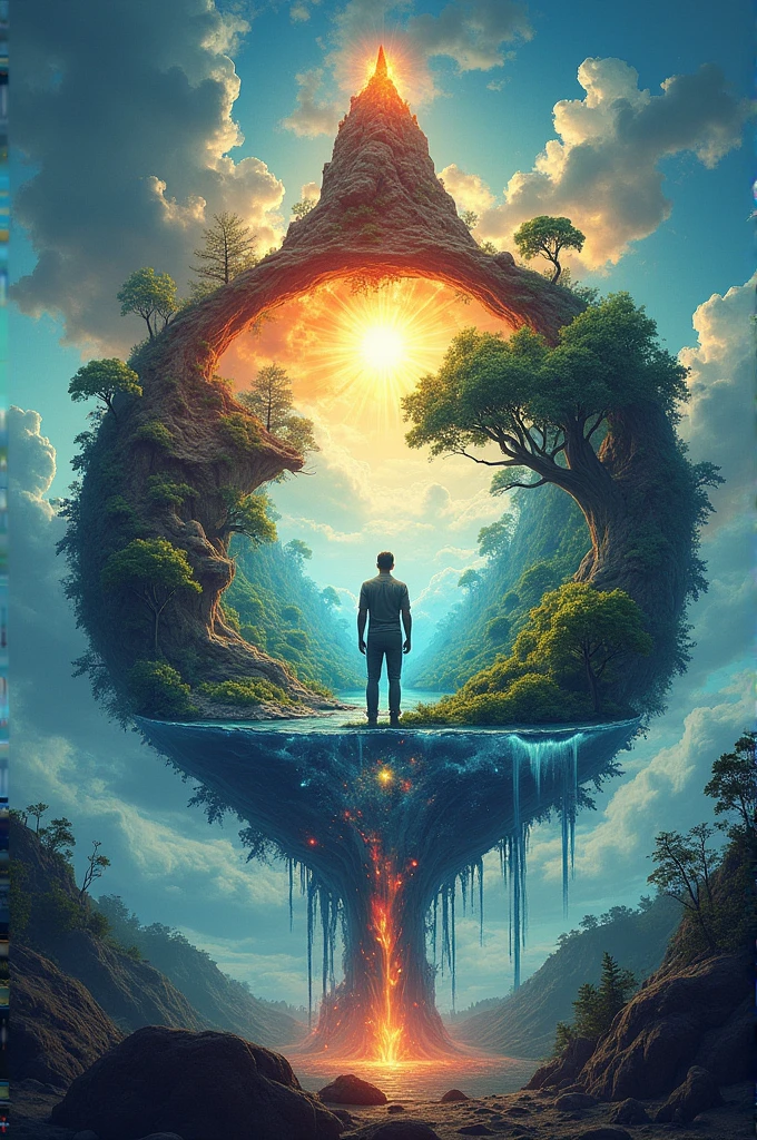 Make a digital poster that shows the interconnectivity of Earth's subsystems and explain how they are connected to each other.
-Hydrosphere
-Atmosphere
-Geosphere
-Biosphere
-Anthroposphere
