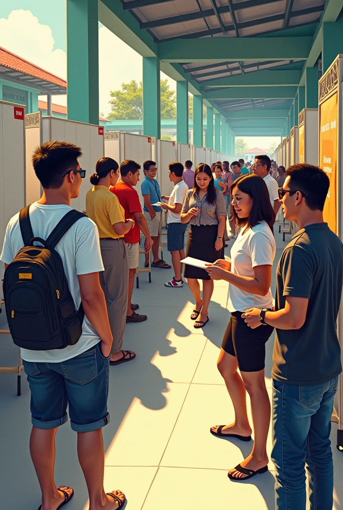 filipinos voting drawing