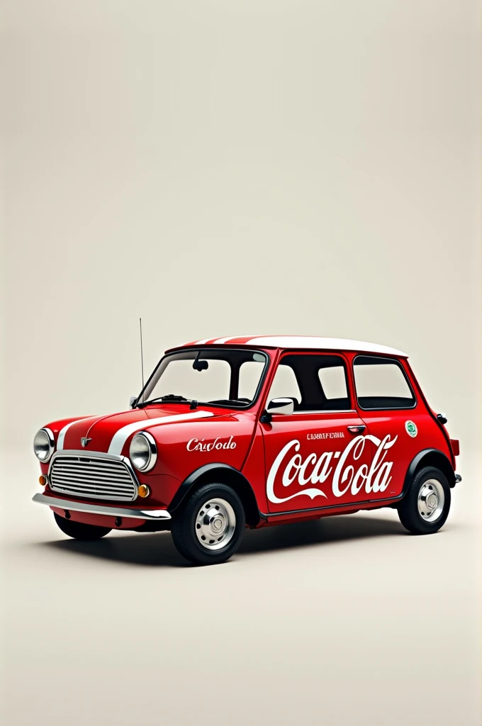 Mini Cooper als Coca Cola 