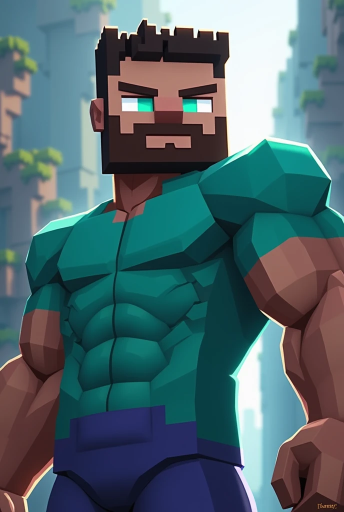 White eyes, cartoon image of a man with a beard and a face, minecraft steve, steve from minecraft, herobrine, profile picture 1024px, epic art style, muscular character, minecraft style, style of minecraft, cinematic minecraft, super buff and cool, official art, epic character portrait, high quality voxel art, in style of minecraft
2
a cartoon image of a man with a beard and a face, concept art inspired by Greg Staples, Artstation, pixel art, minecraft steve, steve from minecraft, herobrine, profile picture 1024px, epic art style, muscular character, minecraft style, style of minecraft, cinematic minecraft, super buff and cool, official art, epic character portrait
