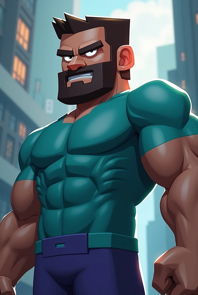 White eyes shiny , cartoon image of a man with a beard and a face, minecraft steve, steve from minecraft, herobrine, profile picture 1024px, epic art style, muscular character, minecraft style, style of minecraft, cinematic minecraft, super buff and cool, official art, epic character portrait, high quality voxel art, in style of minecraft
2
a cartoon image of a man with a beard and a face, concept art inspired by Greg Staples, Artstation, pixel art, minecraft steve, steve from minecraft, herobrine, profile picture 1024px, epic art style, muscular character, minecraft style, style of minecraft, cinematic minecraft, super buff and cool, official art, epic character portrait