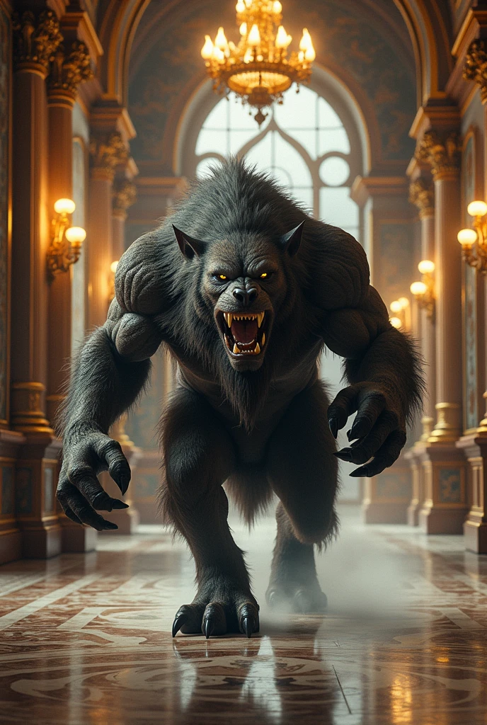 You have a beast roaming around inside your luxurious and sophisticated castle