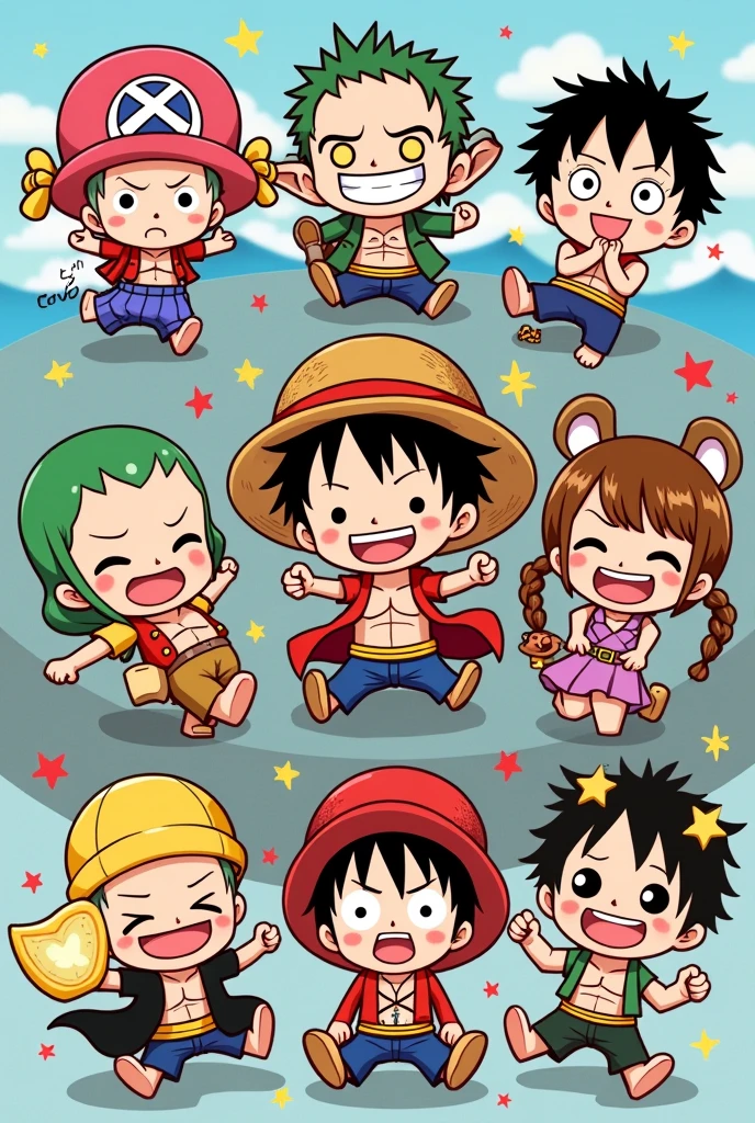 One piece chibi version 