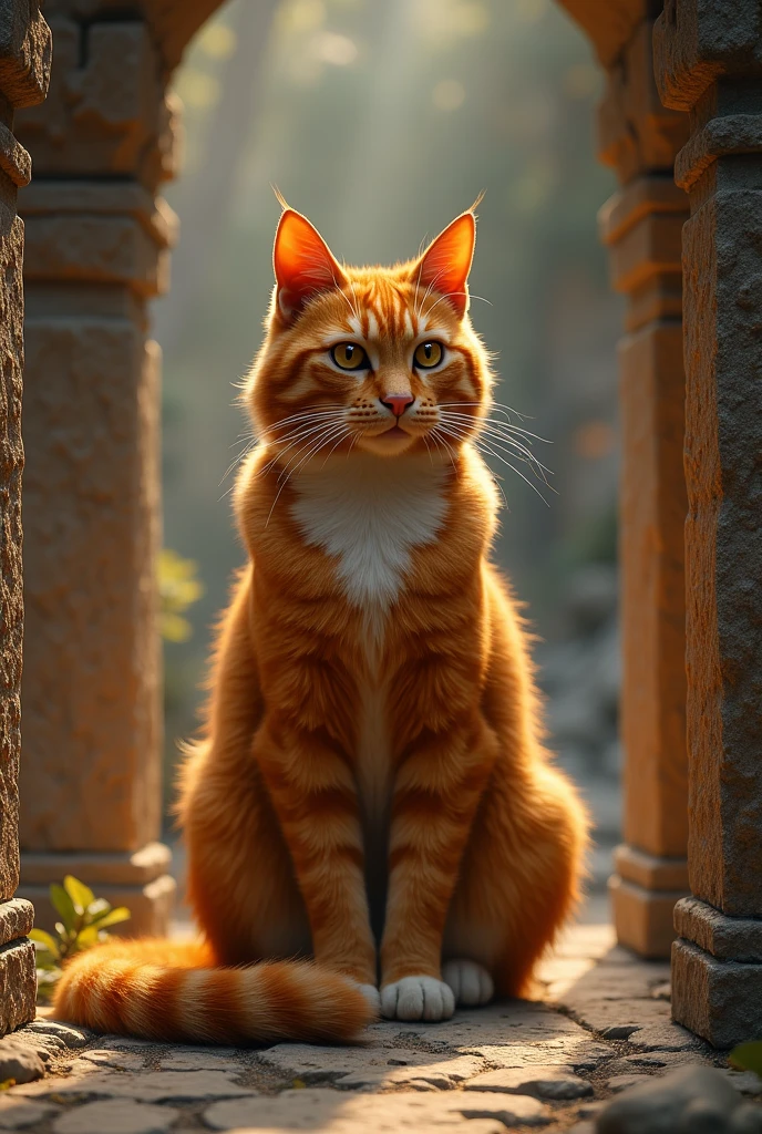 - Ek orange cat ek legacy ko chhoda hai, jahan par ek future generation hai.
- Ek orange cat ek ancient temple mein hai, jahan par ek mysterious prophecy hai.