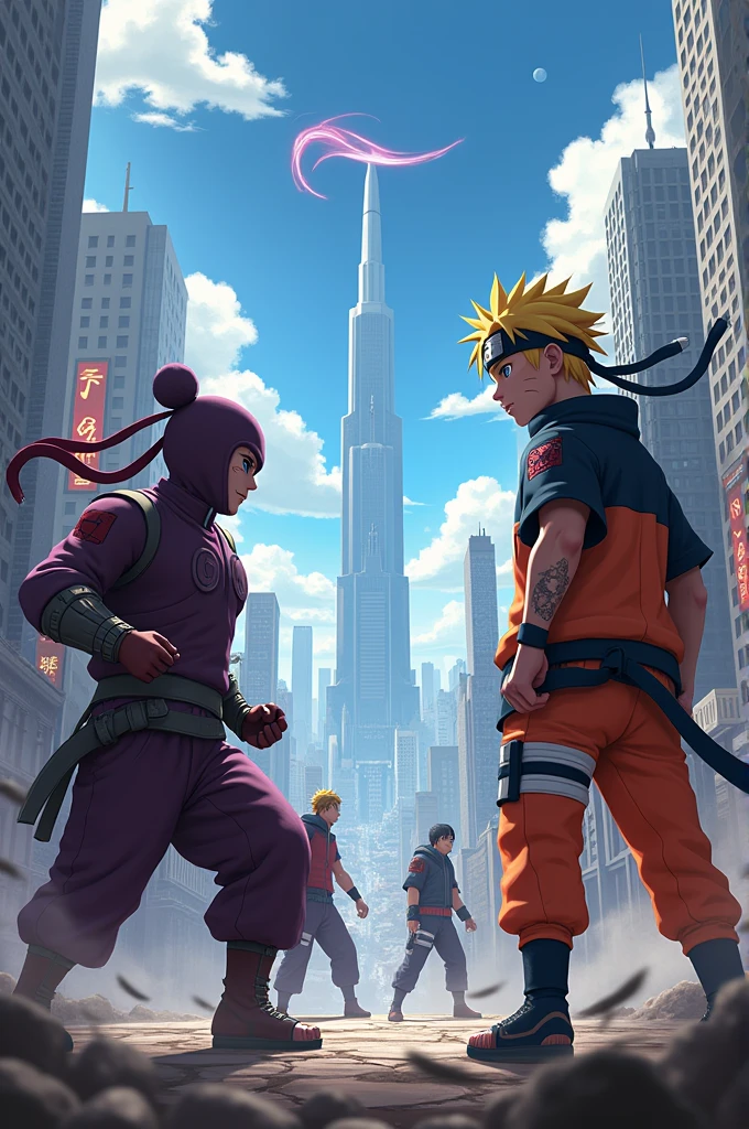 Tekken 8 with Naruto on right side