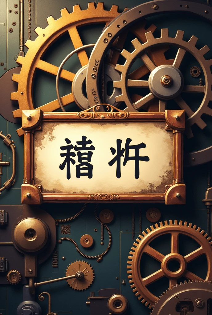 Shi Ai Nu name plate in tinker background