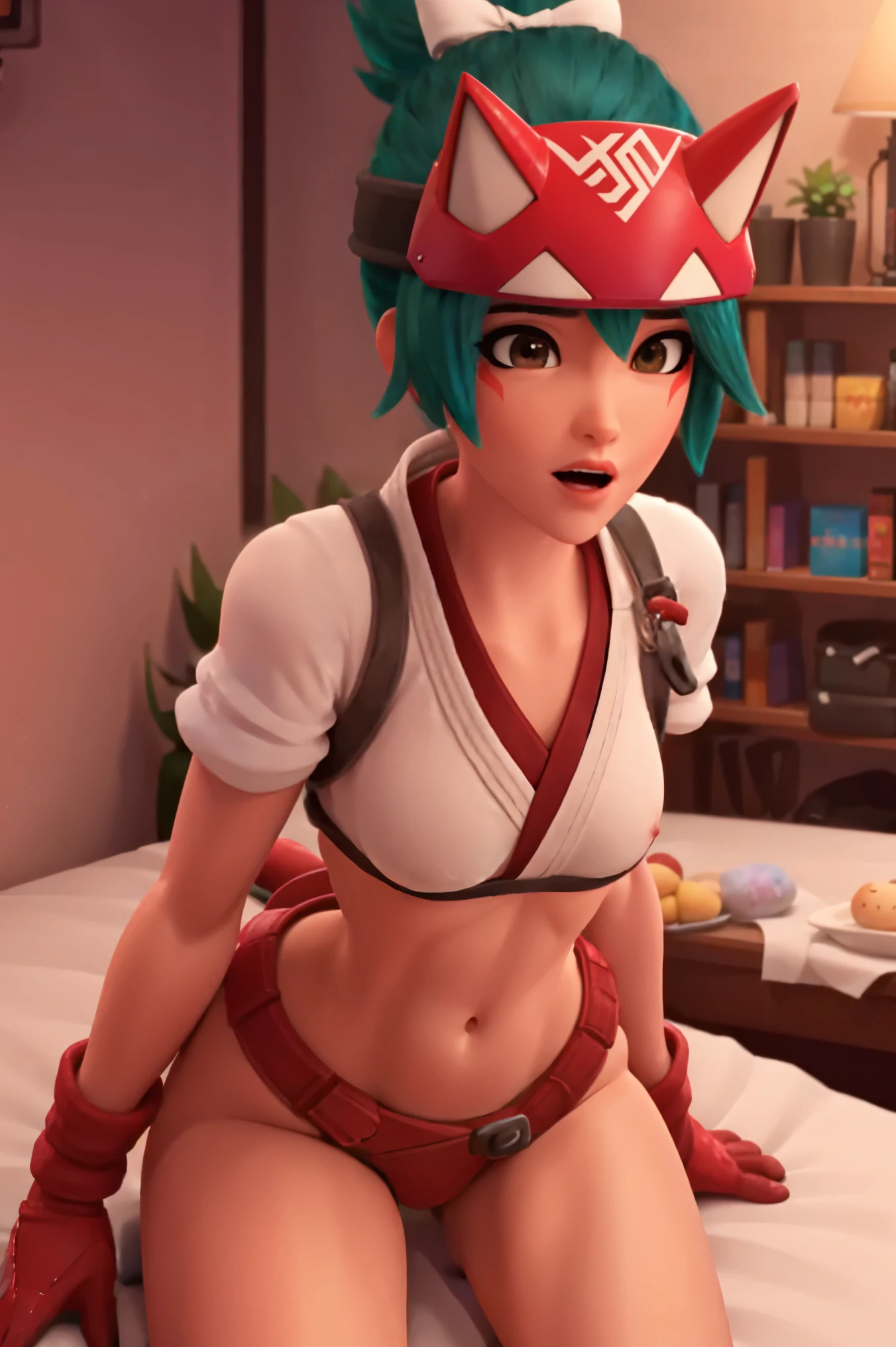 naked, nude, topless, (owkiriko), kiriko \(overwatch\), green hair:0.7, red fox helmet, red sneakers, sex with viewer, riding your dick, blushing, looking at viewer, no_underwear, pussy, topless, nsfw, , small_boobs, nipples, thicc_ass, , nipples, pussy, pubic hair, pussy, uncensored, nsfw, porn, naked, nude, topless, small , nipples, pussy, no_clothes, naked body, porn, sexy, nsfw, 1st person view, sex, uncensored dick, sex