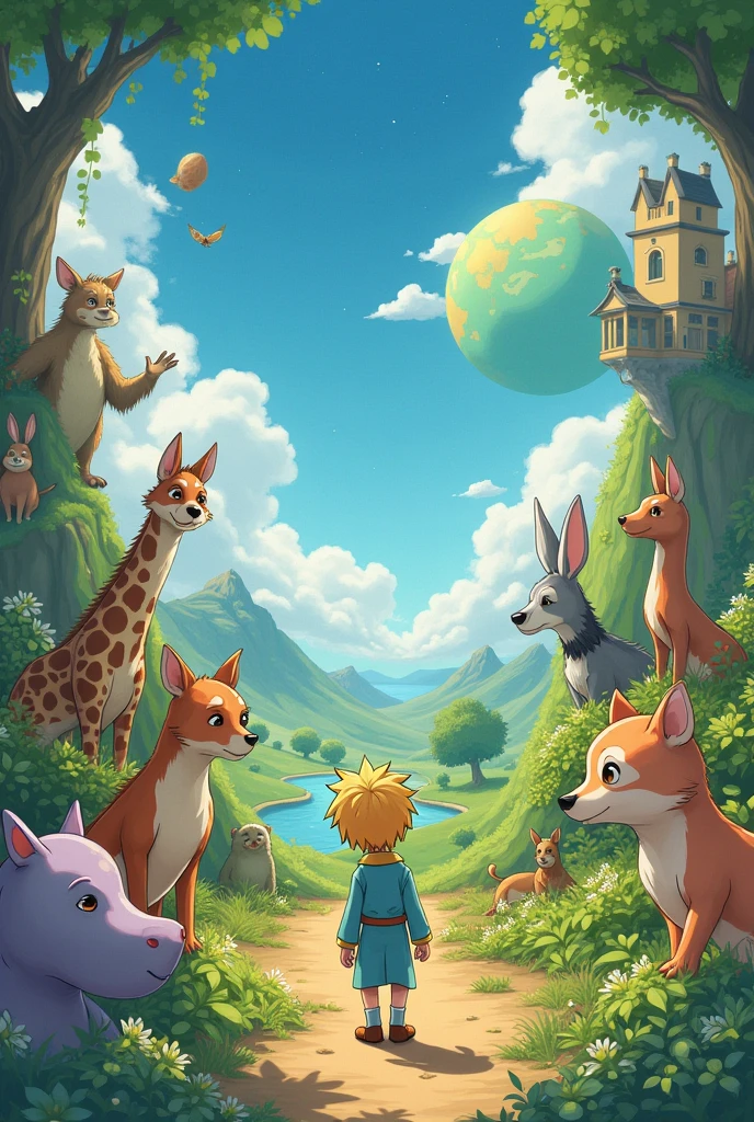 The Little Prince Go to Animal Lover Planet Anime