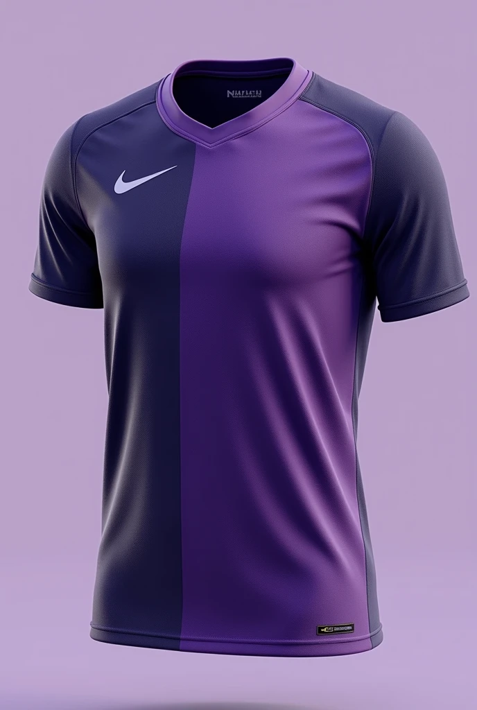 Create an internal games jersey, with different color of purple for the 2nd chemistry b without symbols of football teams and sponsors