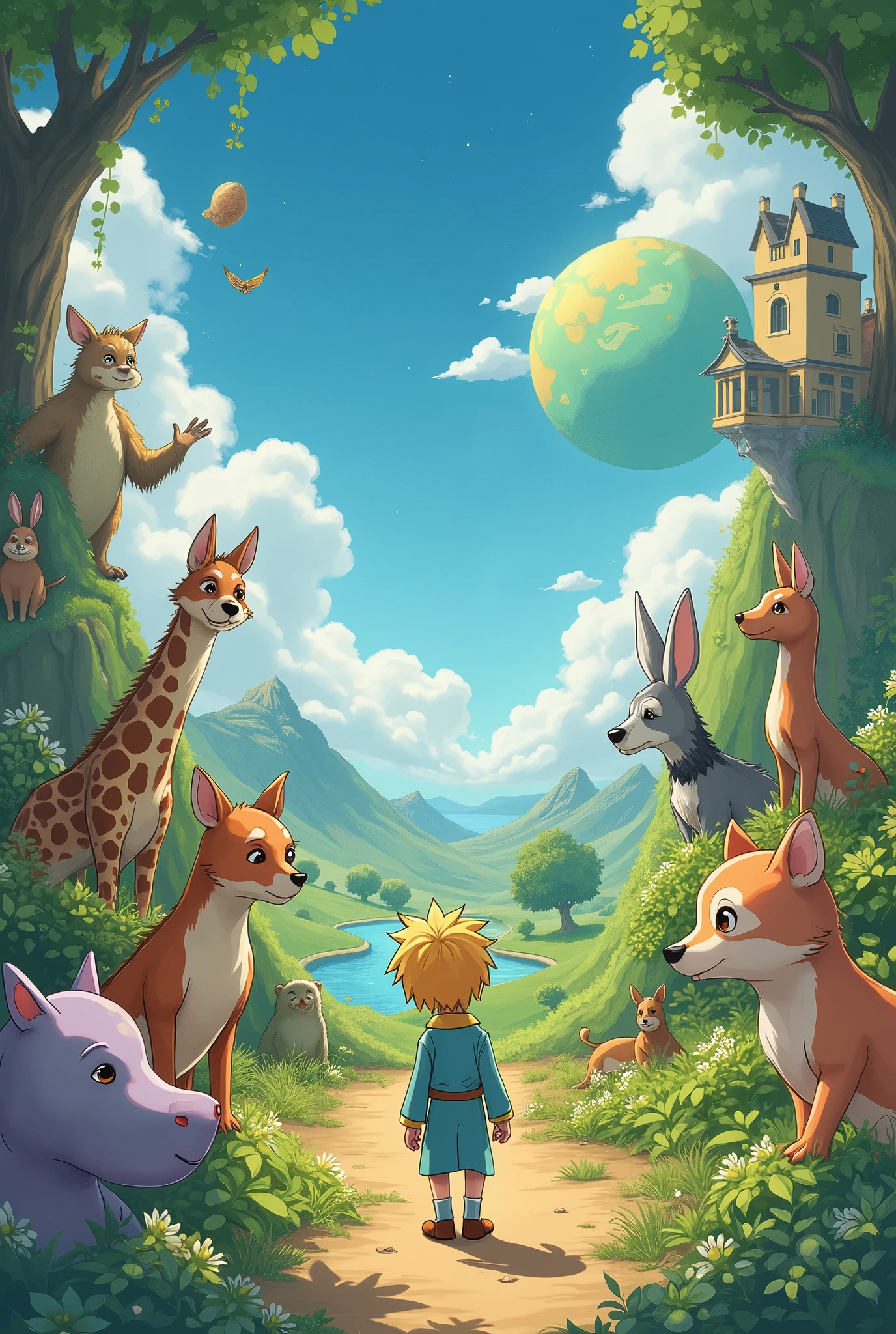 The Little Prince Go to Animal Lover Planet Anime