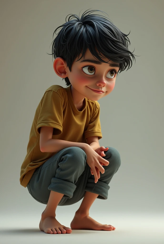 3D boy INSECURITIES WITH her body face his physical appearances put some NAME REYMARK