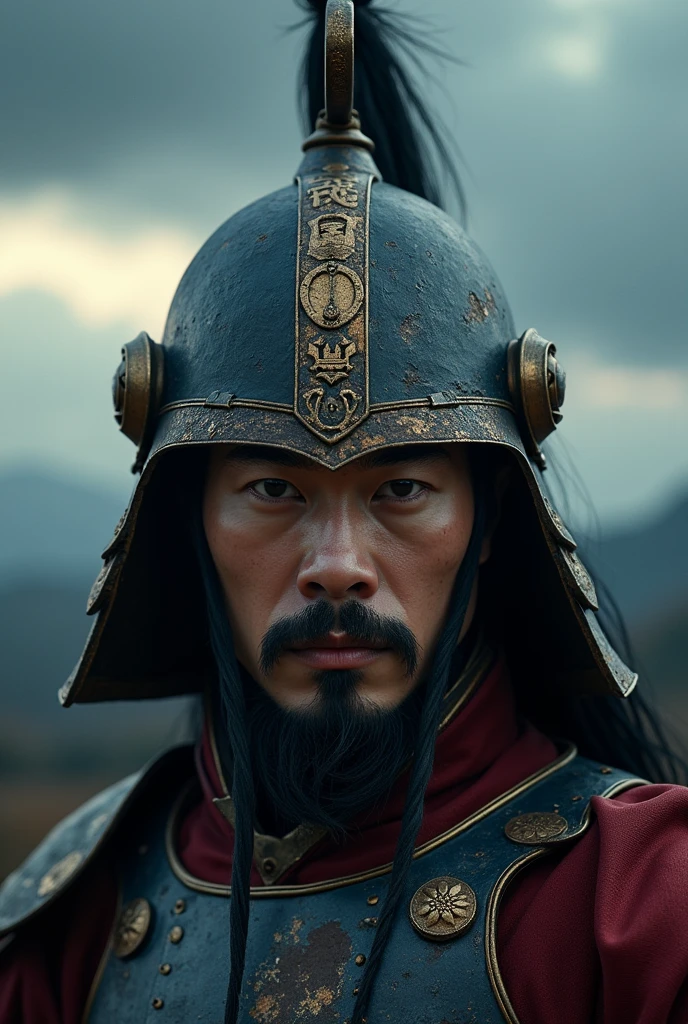 Dark Fantasy,Captain Li Shang&#39;s beardless helmet, Live-action Mulan,Actor Yamazaki Kento