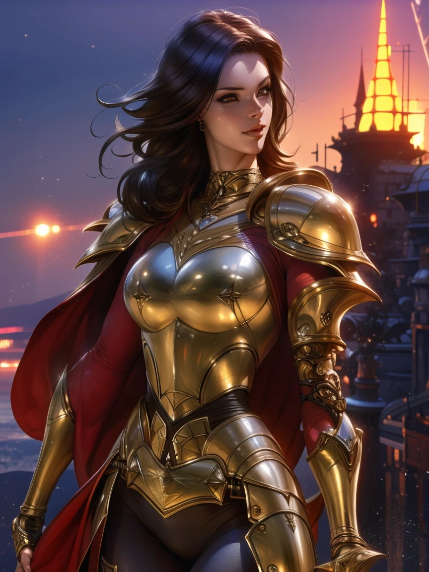 score_9, score_8_up, score_7_up, score_6_up, score_5_up, score_4_up,woman in armor standing in a battlefield,armor,dark skin,medieval,fantasy,solo focus,epic
