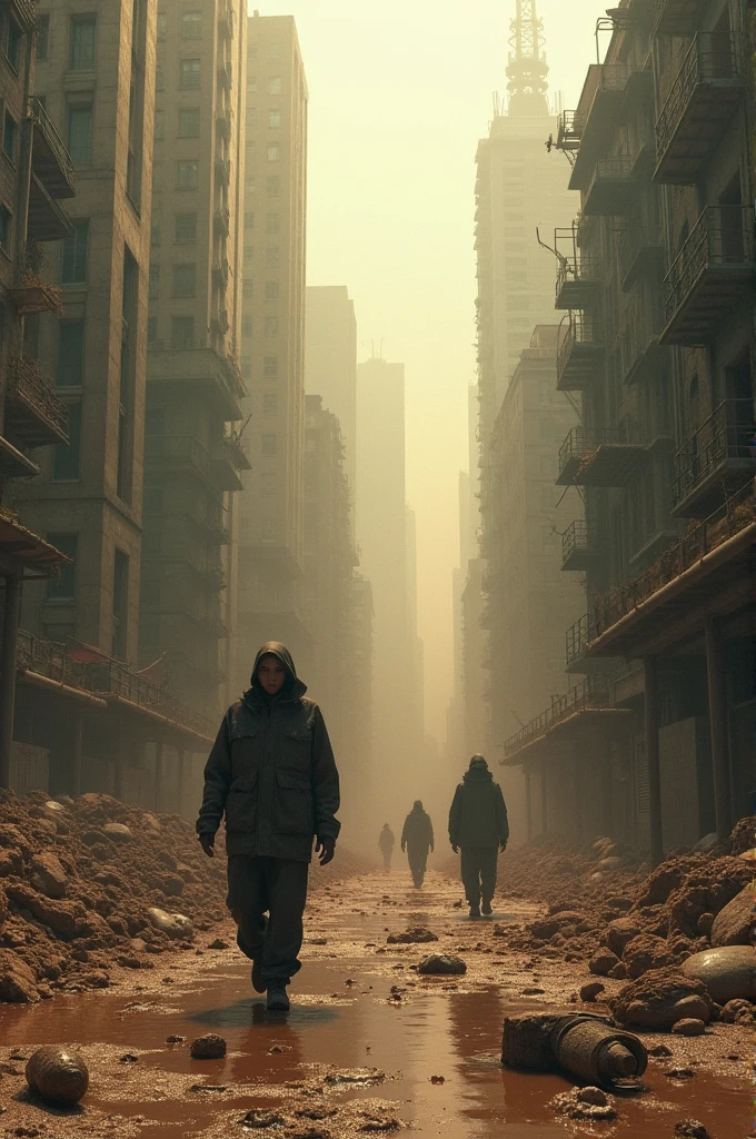 Cities covered in fecal matter